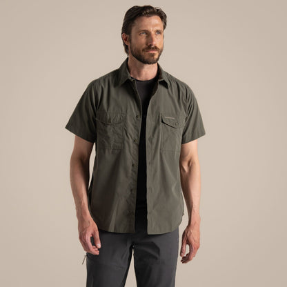 Craghoppers Mens Kiwi Sun Protection Short Sleeve Shirt