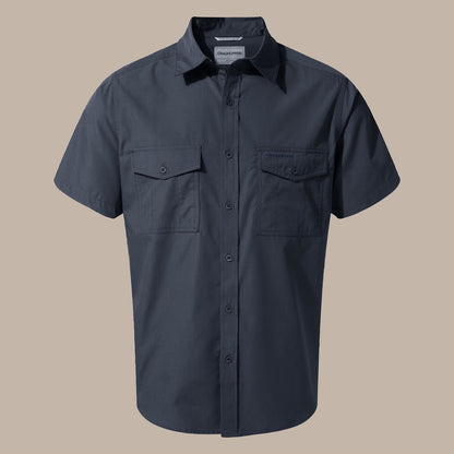 Craghoppers Mens Kiwi Sun Protection Short Sleeve Shirt