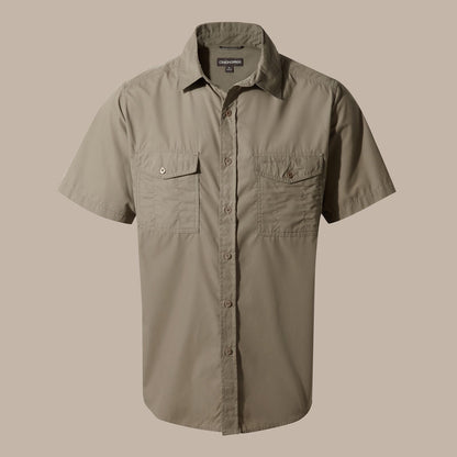 Craghoppers Mens Kiwi Sun Protection Short Sleeve Shirt