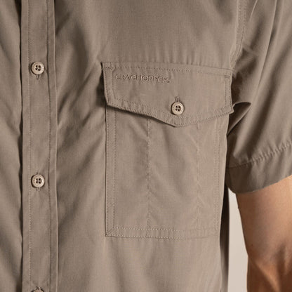 Craghoppers Mens Kiwi Sun Protection Short Sleeve Shirt