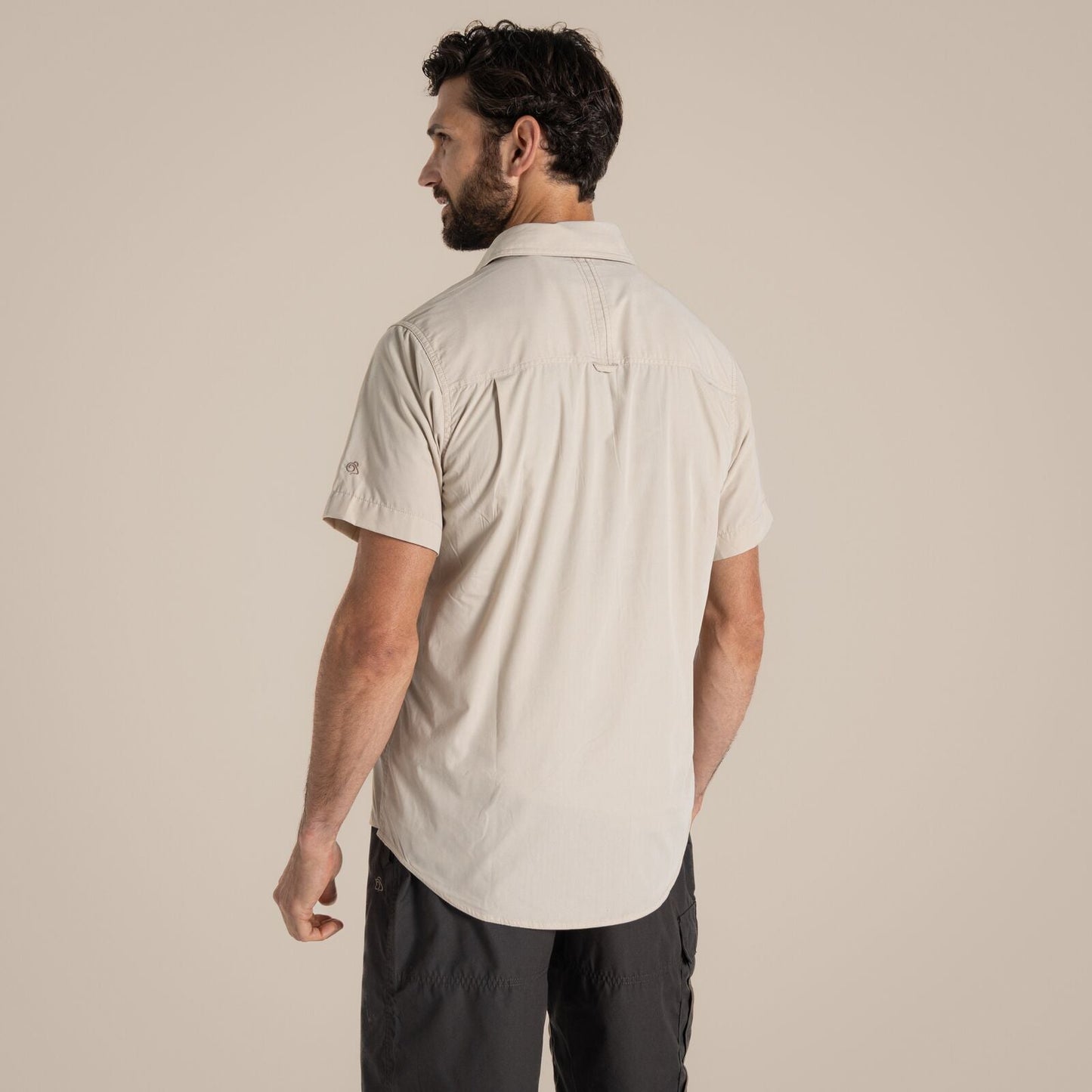 Craghoppers Mens Kiwi Sun Protection Short Sleeve Shirt