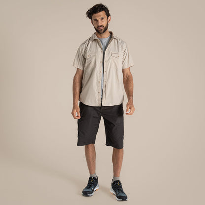 Craghoppers Mens Kiwi Sun Protection Short Sleeve Shirt