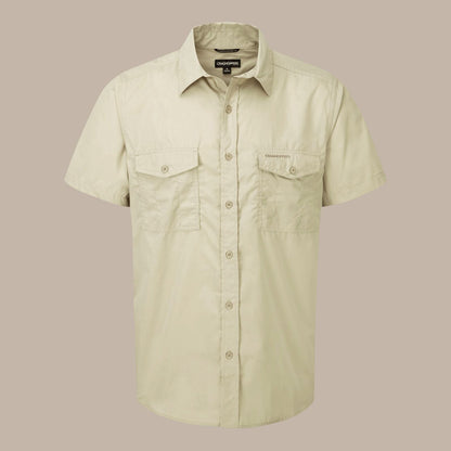 Craghoppers Mens Kiwi Sun Protection Short Sleeve Shirt