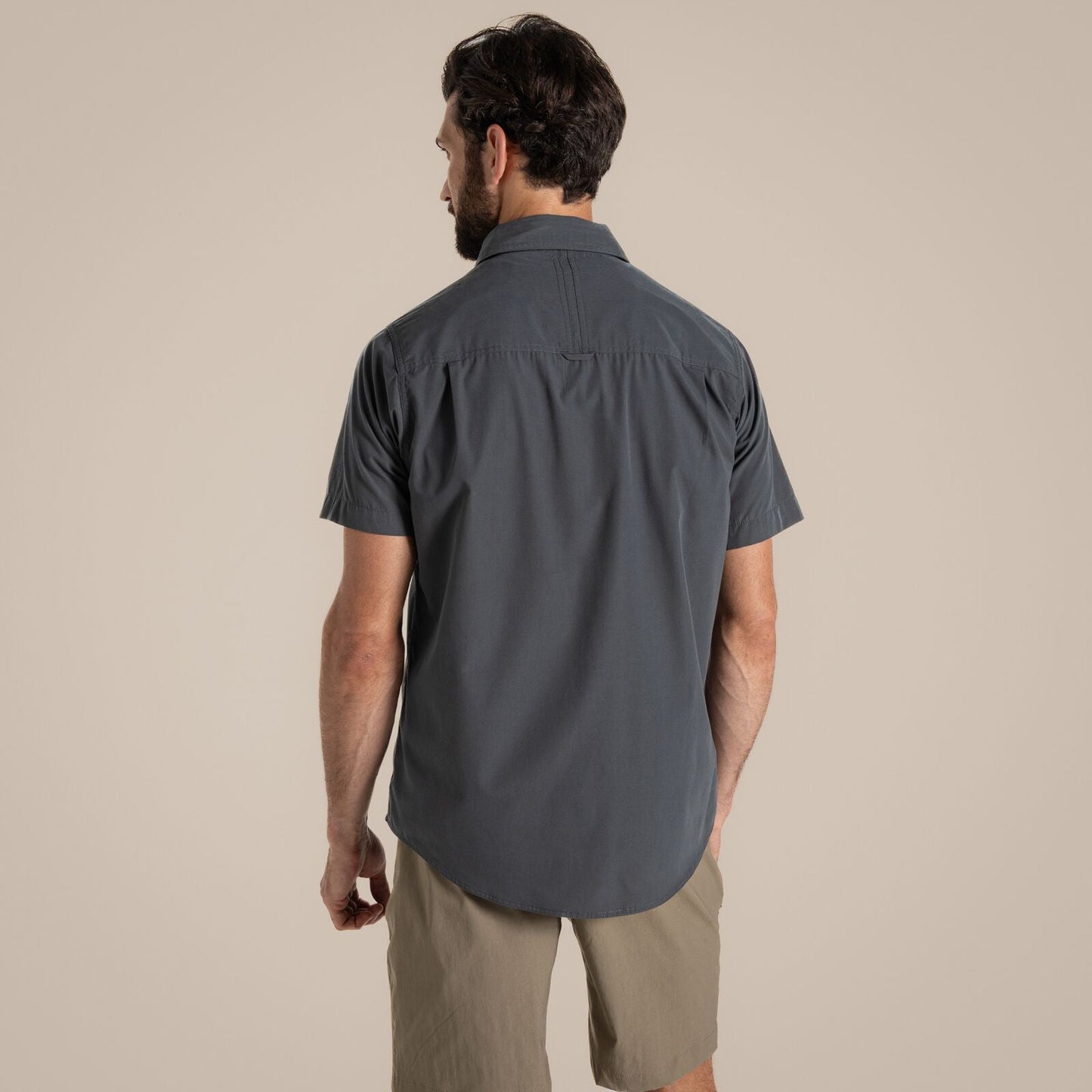 Craghoppers Mens Kiwi Sun Protection Short Sleeve Shirt