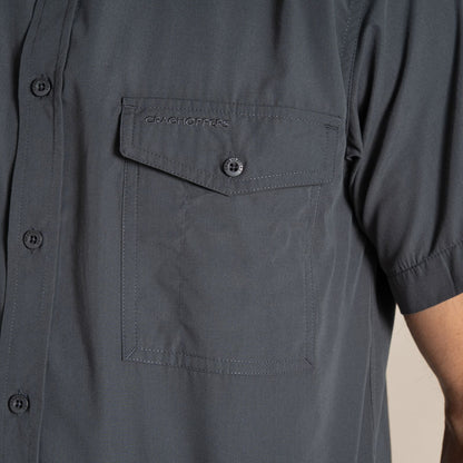 Craghoppers Mens Kiwi Sun Protection Short Sleeve Shirt
