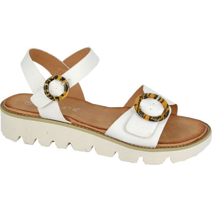 Cipriata Womens Mimi Halter Back Wedge Sandals