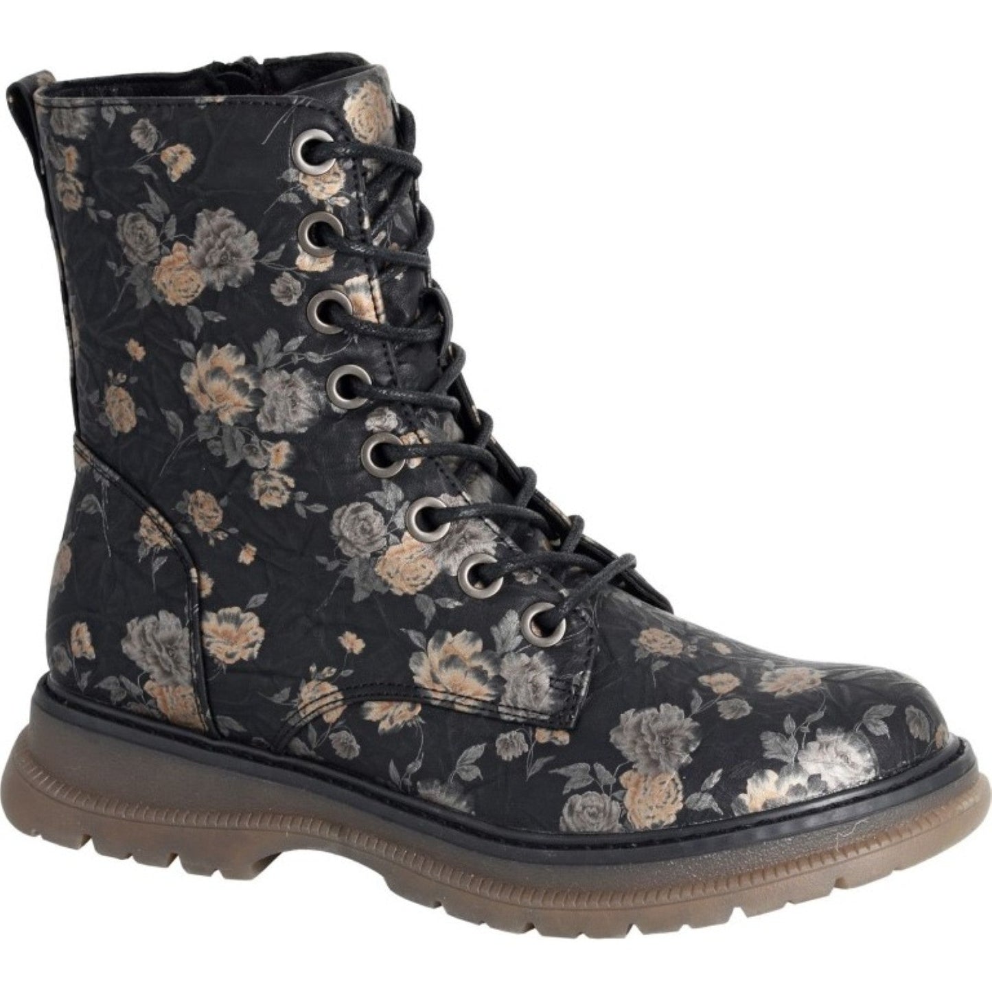 Cipriata Womens Annetta 8 Eye Lace Boots
