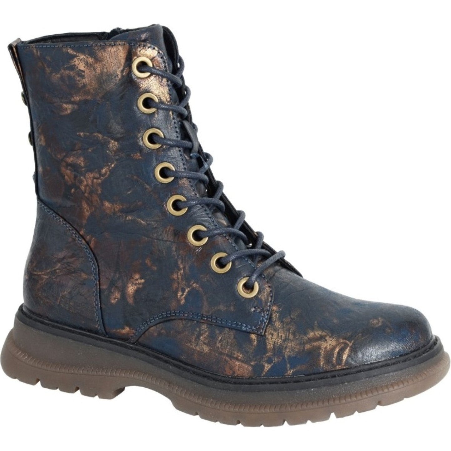 Cipriata Womens Annetta 8 Eye Lace Boots