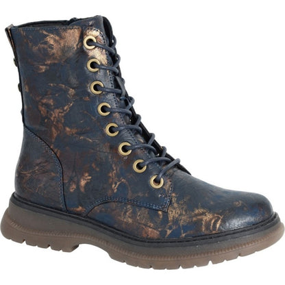 Cipriata Womens Annetta 8 Eye Lace Boots