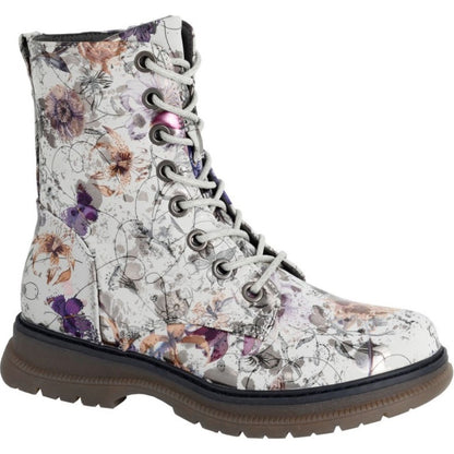 Cipriata Womens Annetta 8 Eye Lace Boots