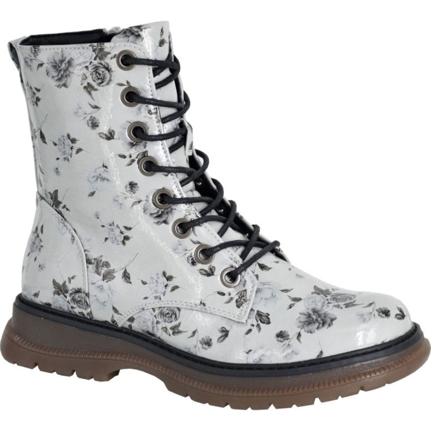 Cipriata Womens Annetta 8 Eye Lace Boots