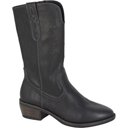 Cipriata Womens Wanda Inside Zip Cowgirl Boots
