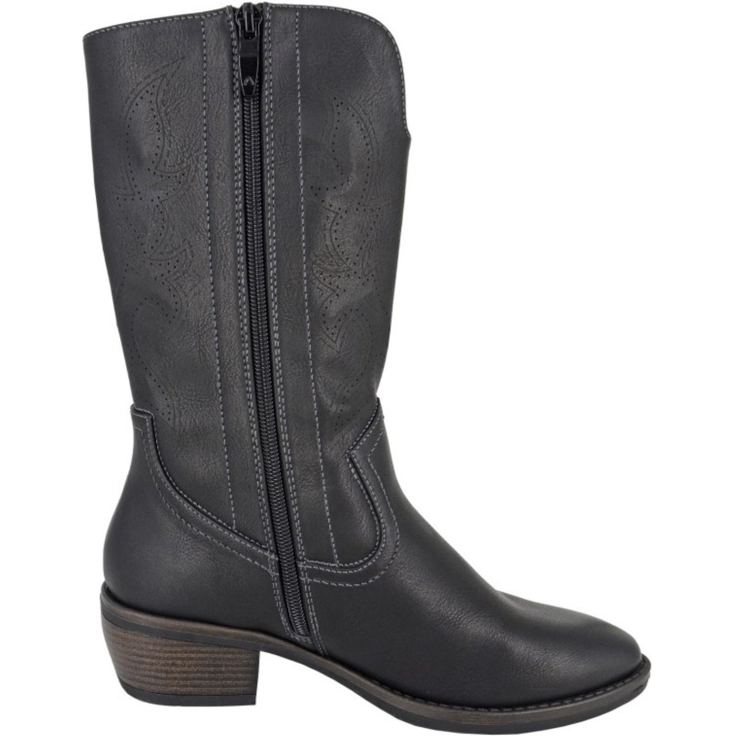 Cipriata Womens Wanda Inside Zip Cowgirl Boots