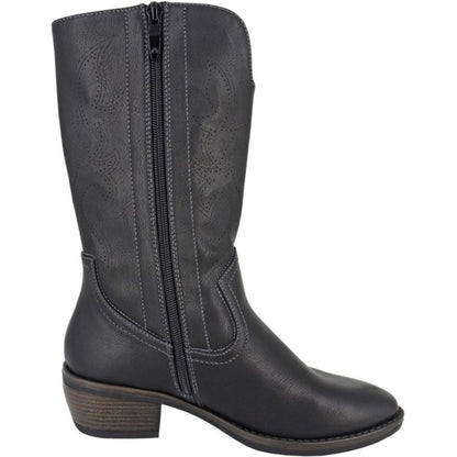 Cipriata Womens Wanda Inside Zip Cowgirl Boots