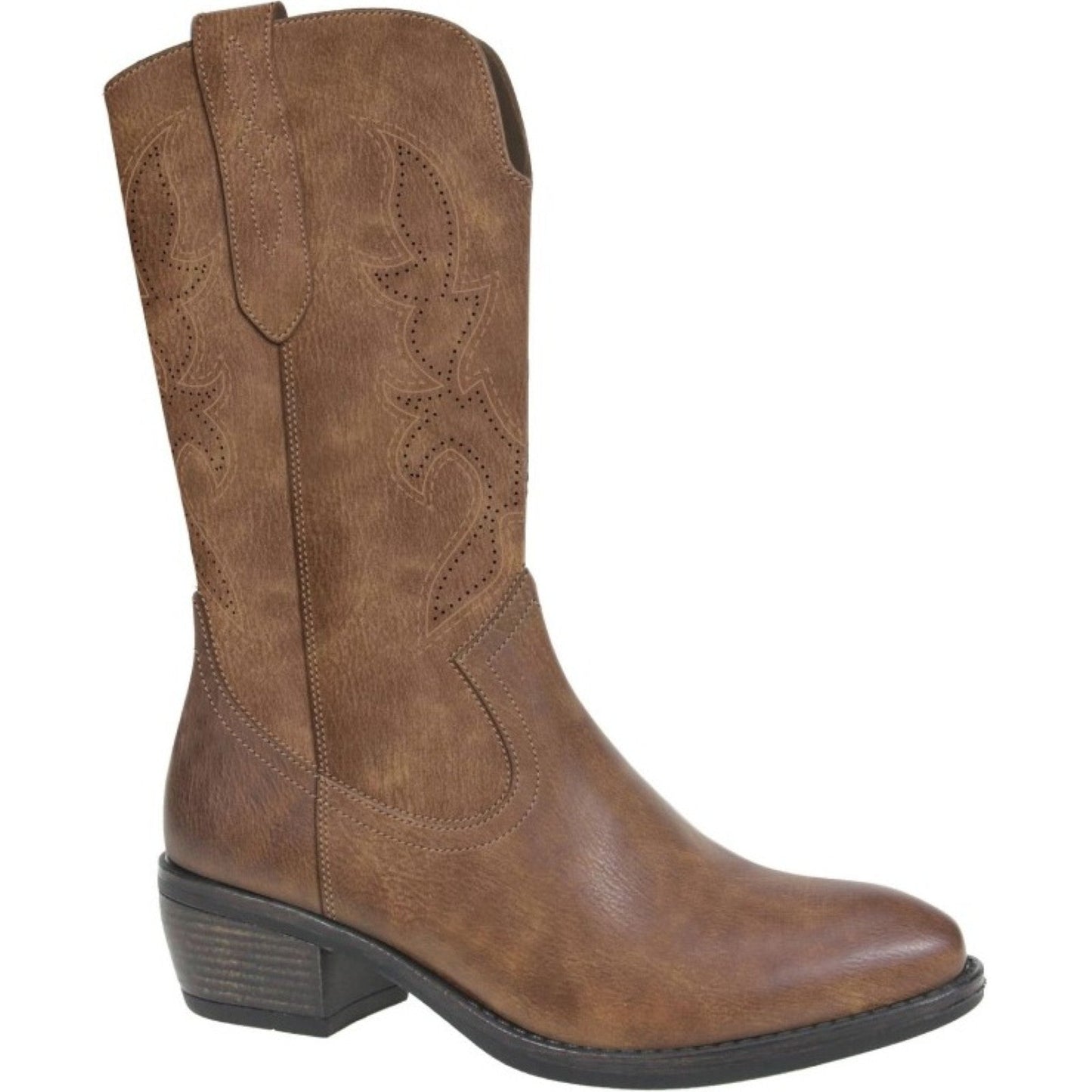 Cipriata Womens Wanda Inside Zip Cowgirl Boots