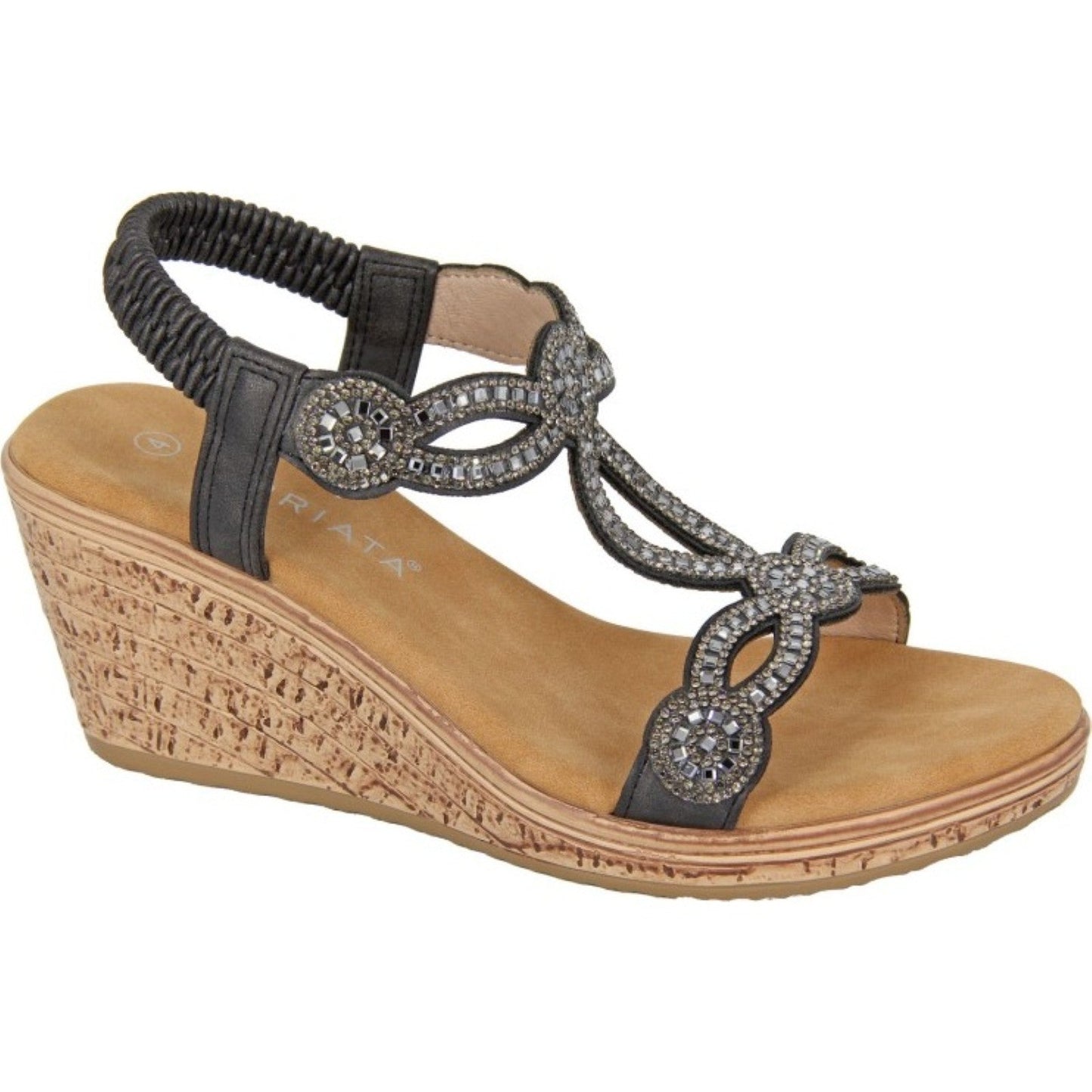 Cipriata Womens Ora Sling Back Slides