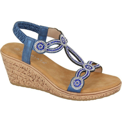 Cipriata Womens Ora Sling Back Slides