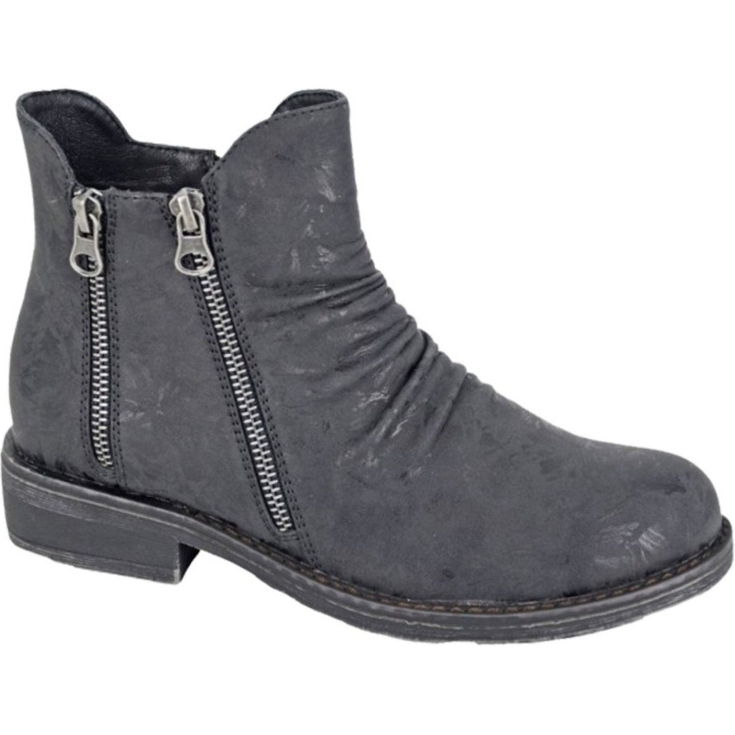 Cipriata Womens Agatina 3 Zip Ankle Boots