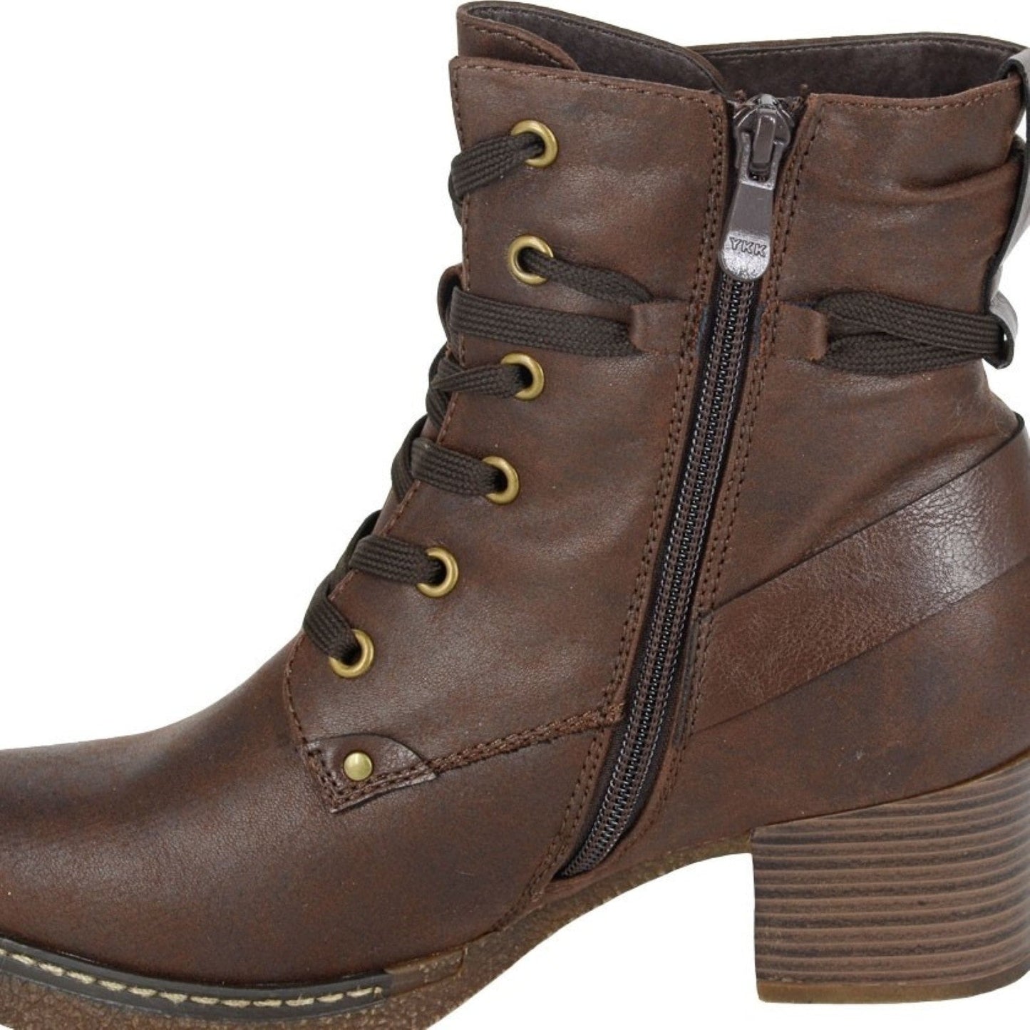 Cipriata Womens Aleandra 6 Eyelet Ankle Boots
