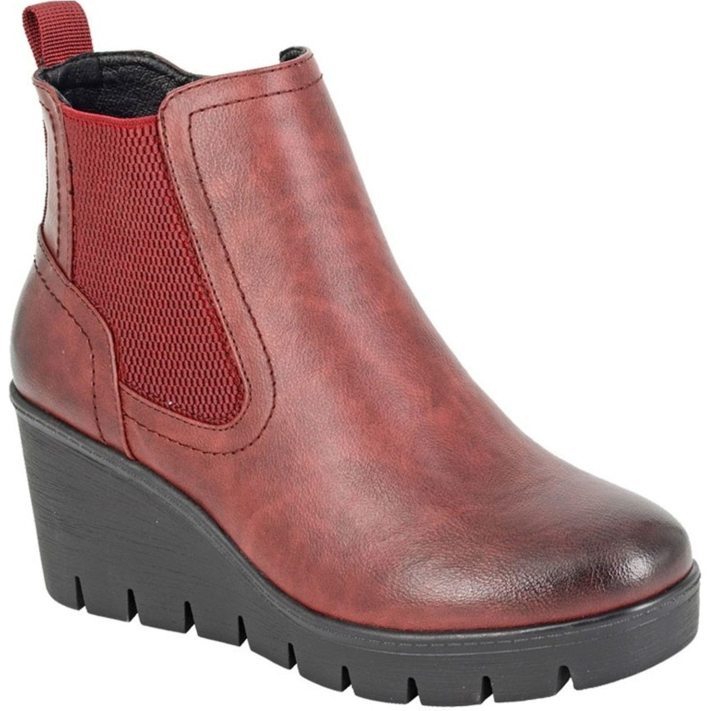 Cipriata Womens Annina Wedge Ankle Boots