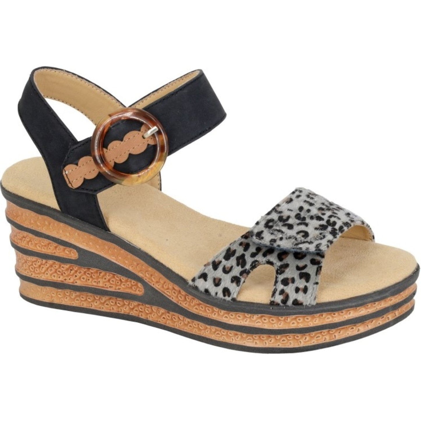 Cipriata Womens Danta Wedge Sandals
