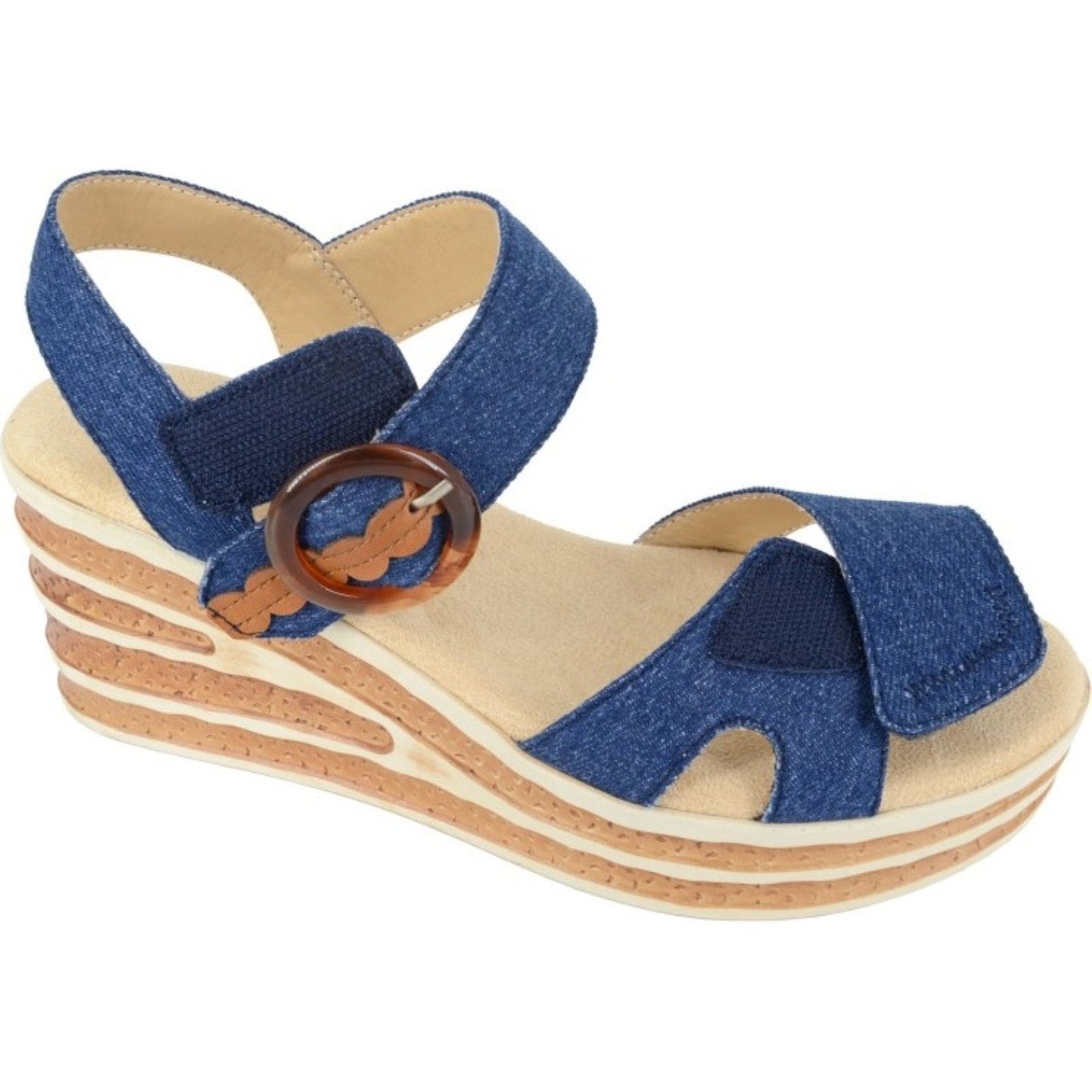 Cipriata Womens Danta Wedge Sandals