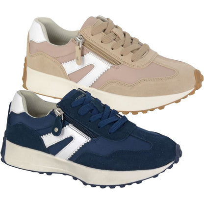 Cipriata Womens Ferrara Memory Foam Trainers