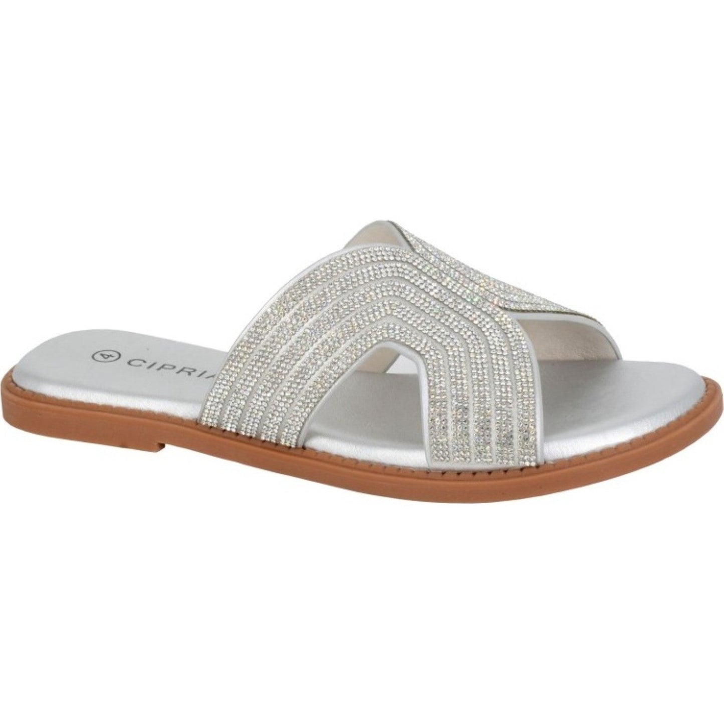 Cipriata Womens Celina Jewelled Sandals