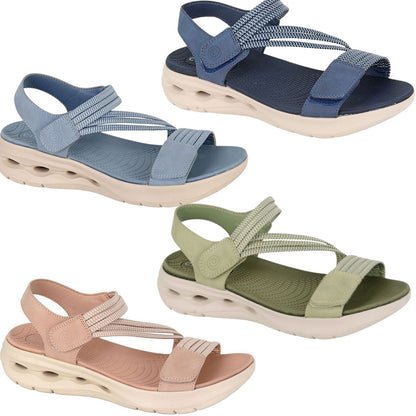 Cipriata Womens Elena Elasticated Sandals