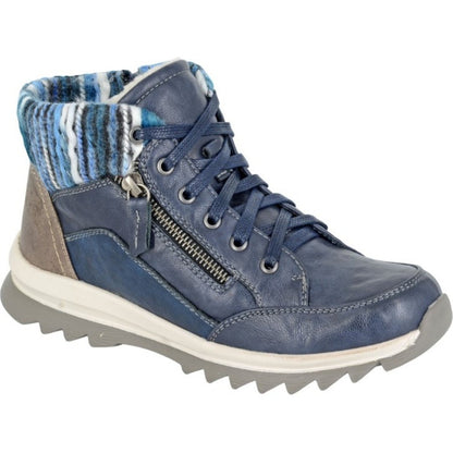 Cipriata Womens Erte 6 Eyelet Zip Boots