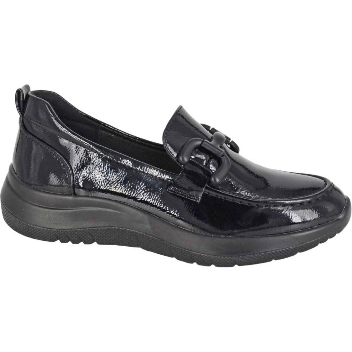 Cipriata Womens Flor Saddle Trim Loafers