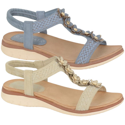Cipriata Womens Liana Sling Back Slides
