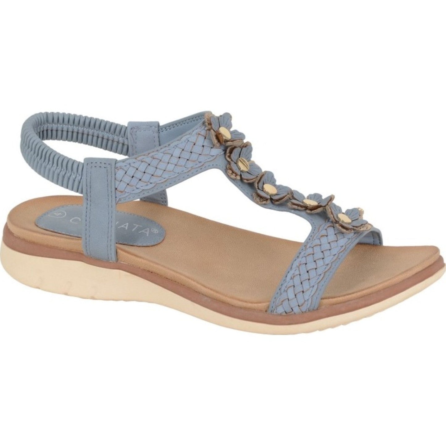Cipriata Womens Liana Sling Back Slides