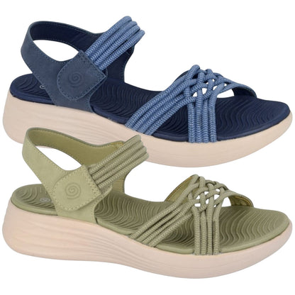 Cipriata Womens Eletta Elasticated Slides