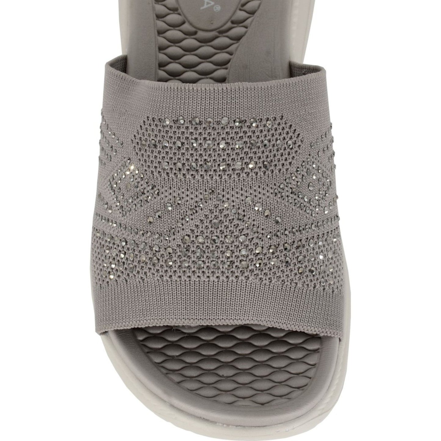 Cipriata Womens Eliana Diamante Slides