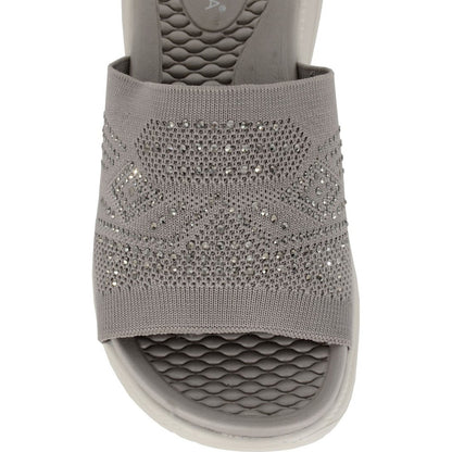 Cipriata Womens Eliana Diamante Slides
