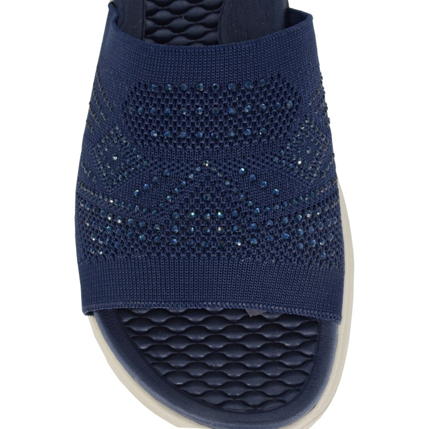 Cipriata Womens Eliana Diamante Slides