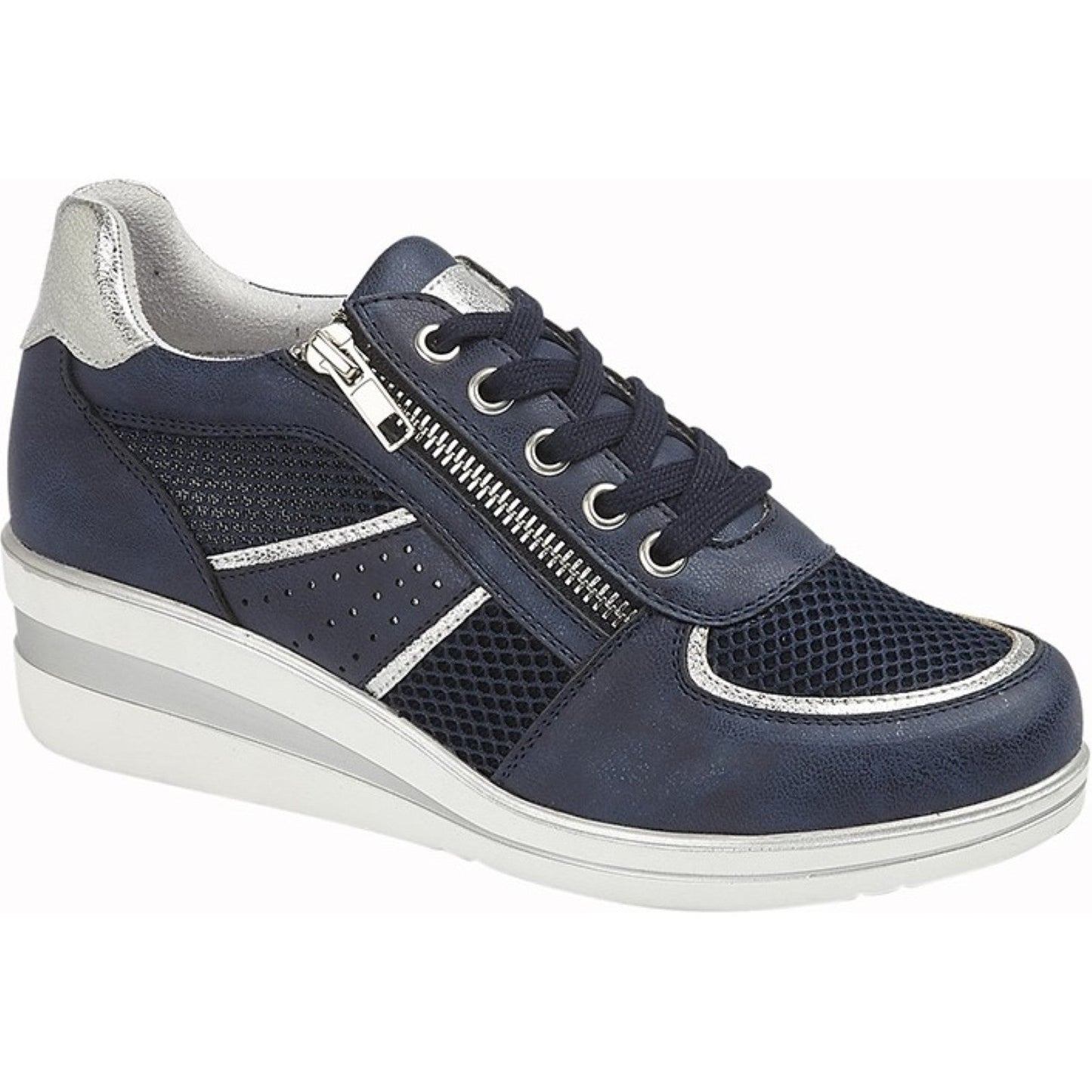 Cipriata Womens Graziosa Wedge Trainers