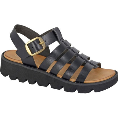 Cipriata Womens Azia T-Bar Wedge Sandals
