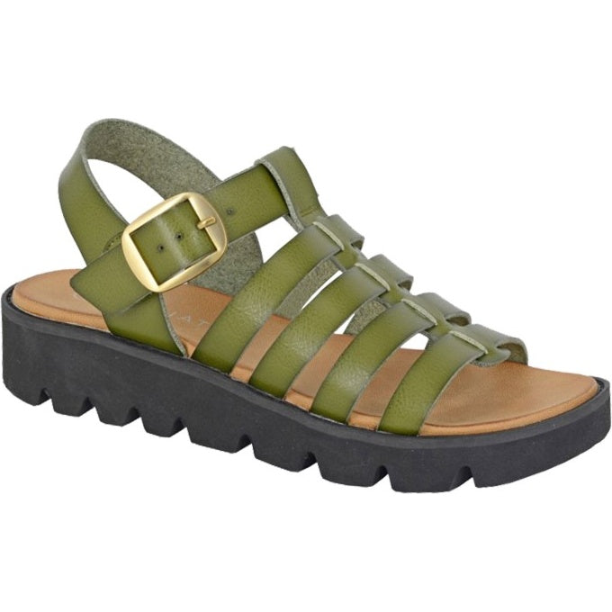 Cipriata Womens Azia T-Bar Wedge Sandals