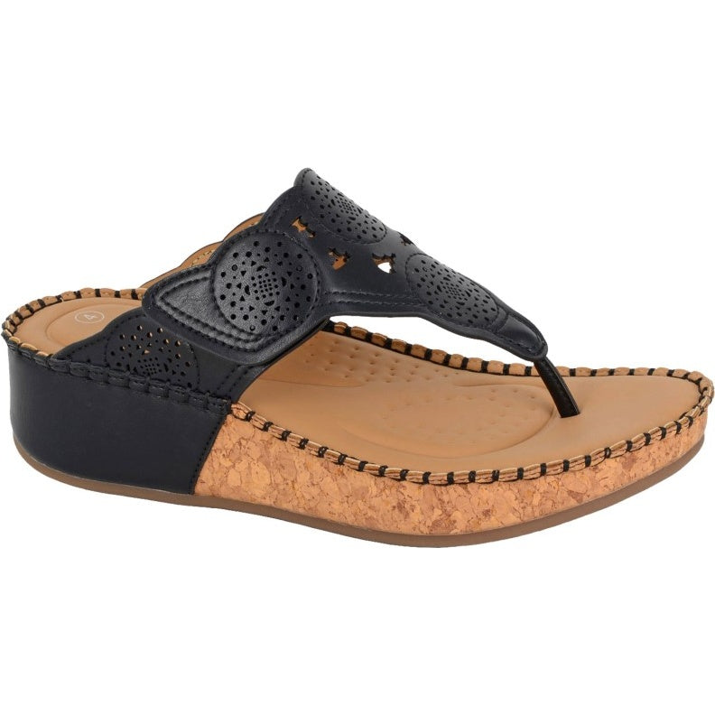 Cipriata Womens Corina Wedge  Sandals