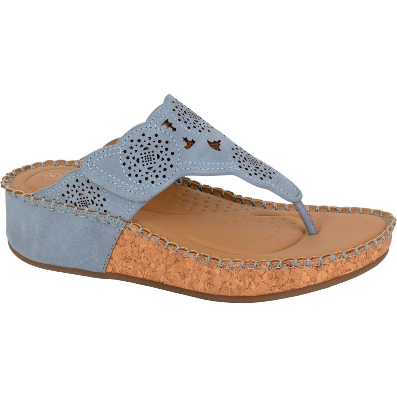 Cipriata Womens Corina Wedge  Sandals