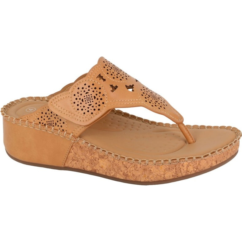 Cipriata Womens Corina Wedge  Sandals