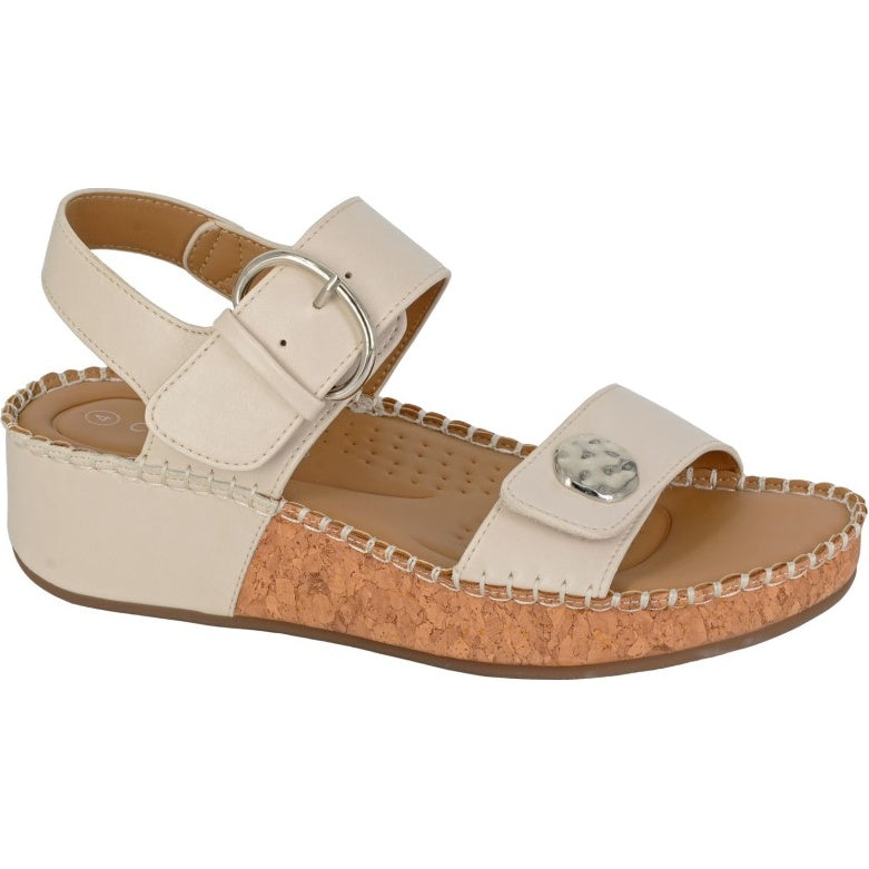 Cipriata Womens Mirian Halter Back Wedge Sandals