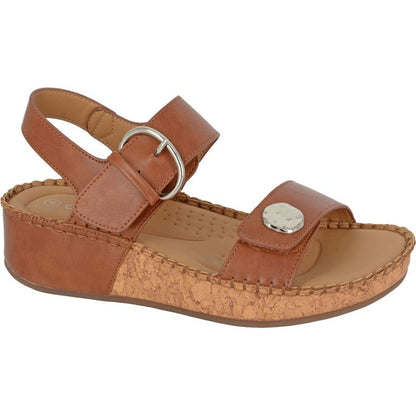 Cipriata Womens Mirian Halter Back Wedge Sandals