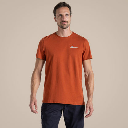 Craghoppers Mens Lucent Organic  Short Sleeve T-Shirt