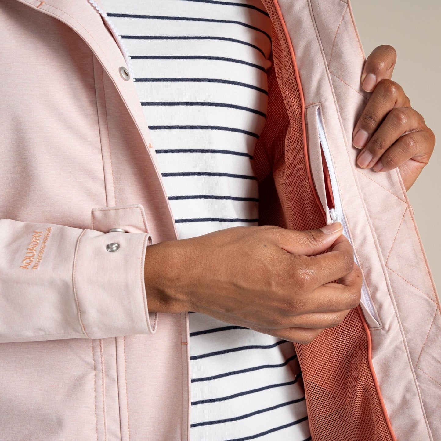 Craghoppers Womens Luisa Breathable Waterproof Jacket