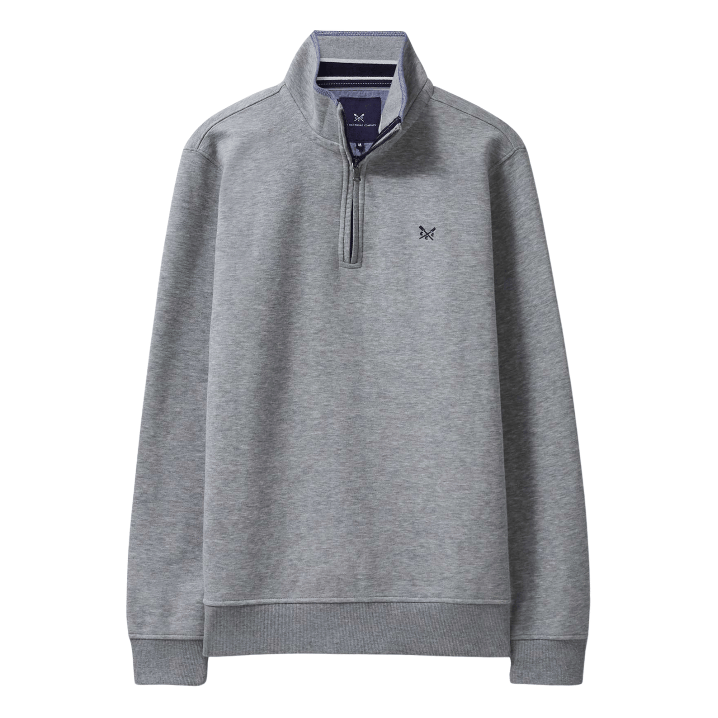 Crew Clothing Mens Classic Half Zip Sweatshirt