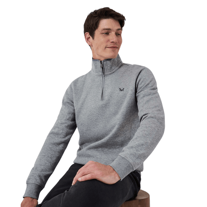 Crew Clothing Mens Classic Half Zip Sweatshirt