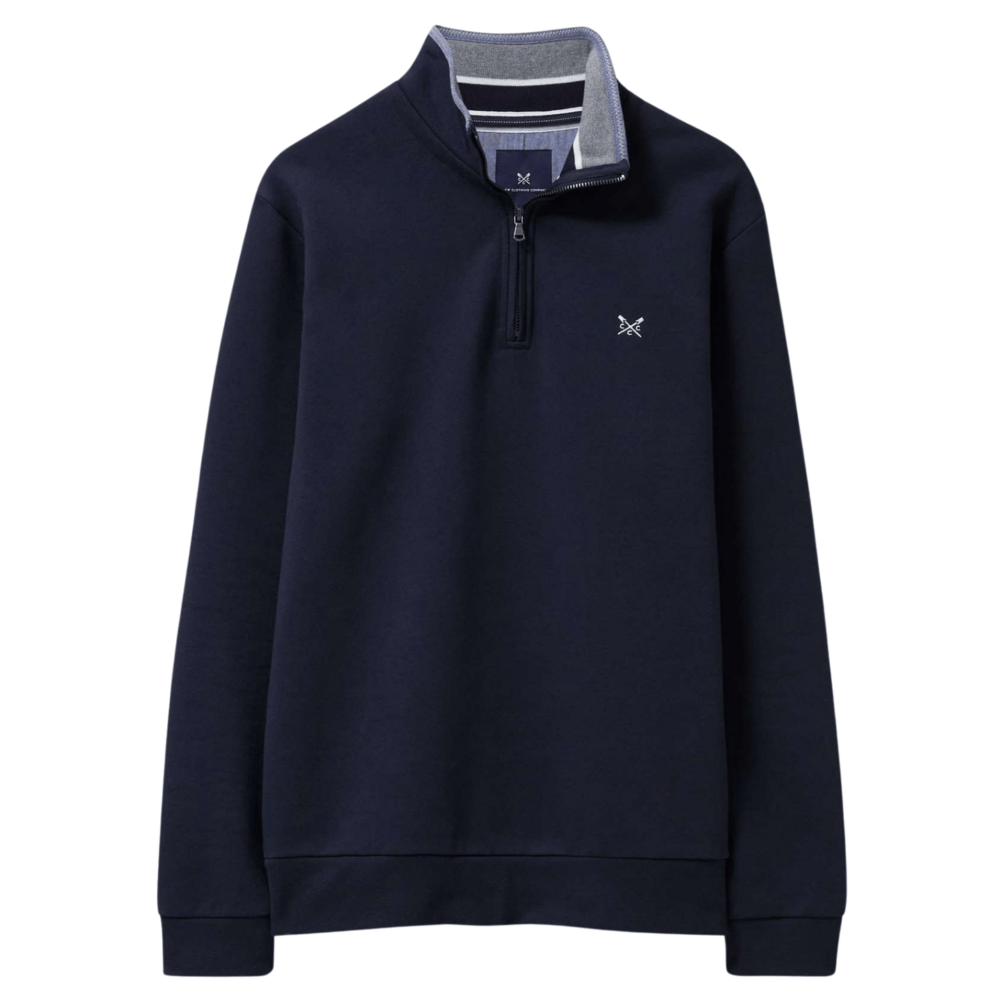 Crew Clothing Mens Classic Half Zip Sweatshirt